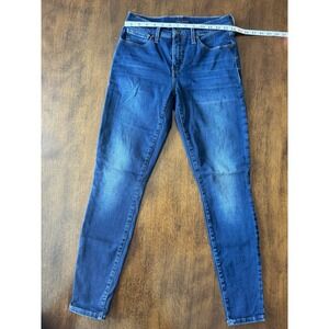 Lucky Brand Jeans Women Size 6/28 Regular Blue Mid Rise Super Skinny Ava
